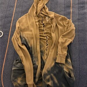 Chaser Tan and Black Hoodie